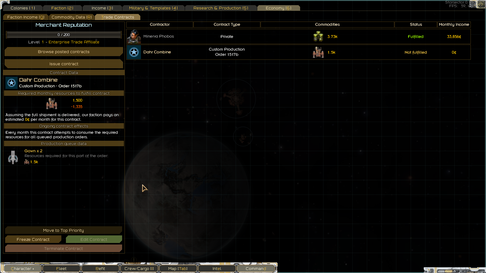 Order that already has all resources delivered