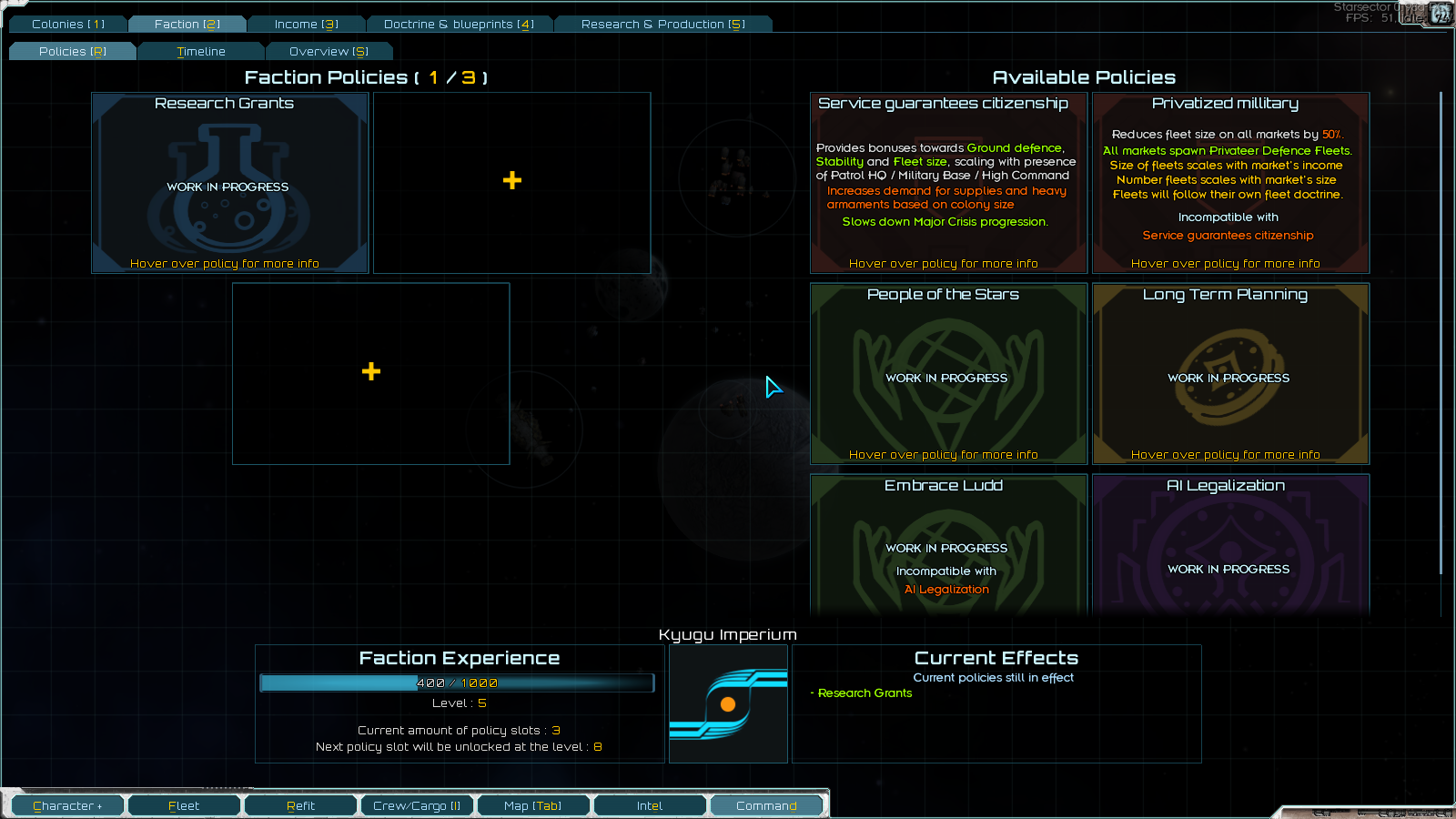 New Policy UI