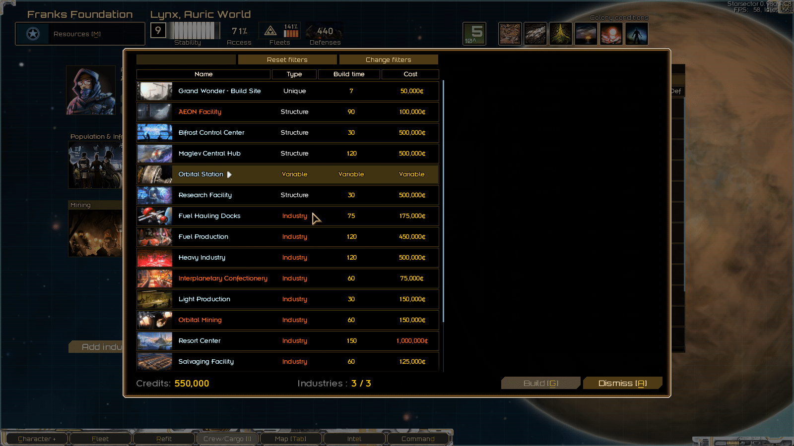 Dropdown menus showcase