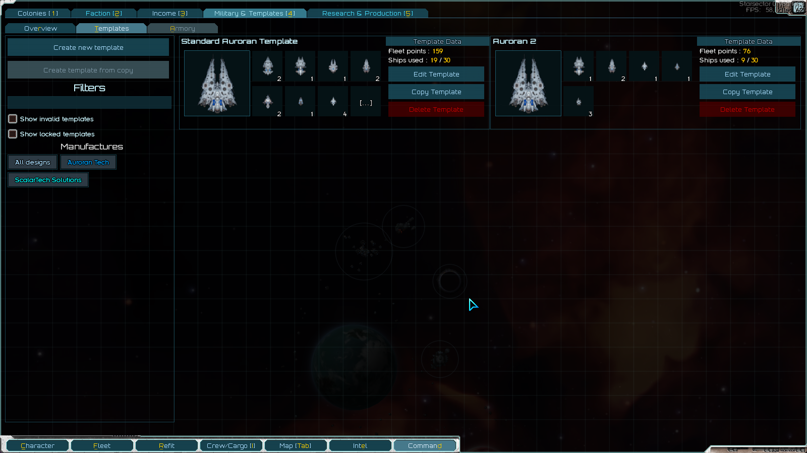 Patrol Fleet Overhaul - Templates